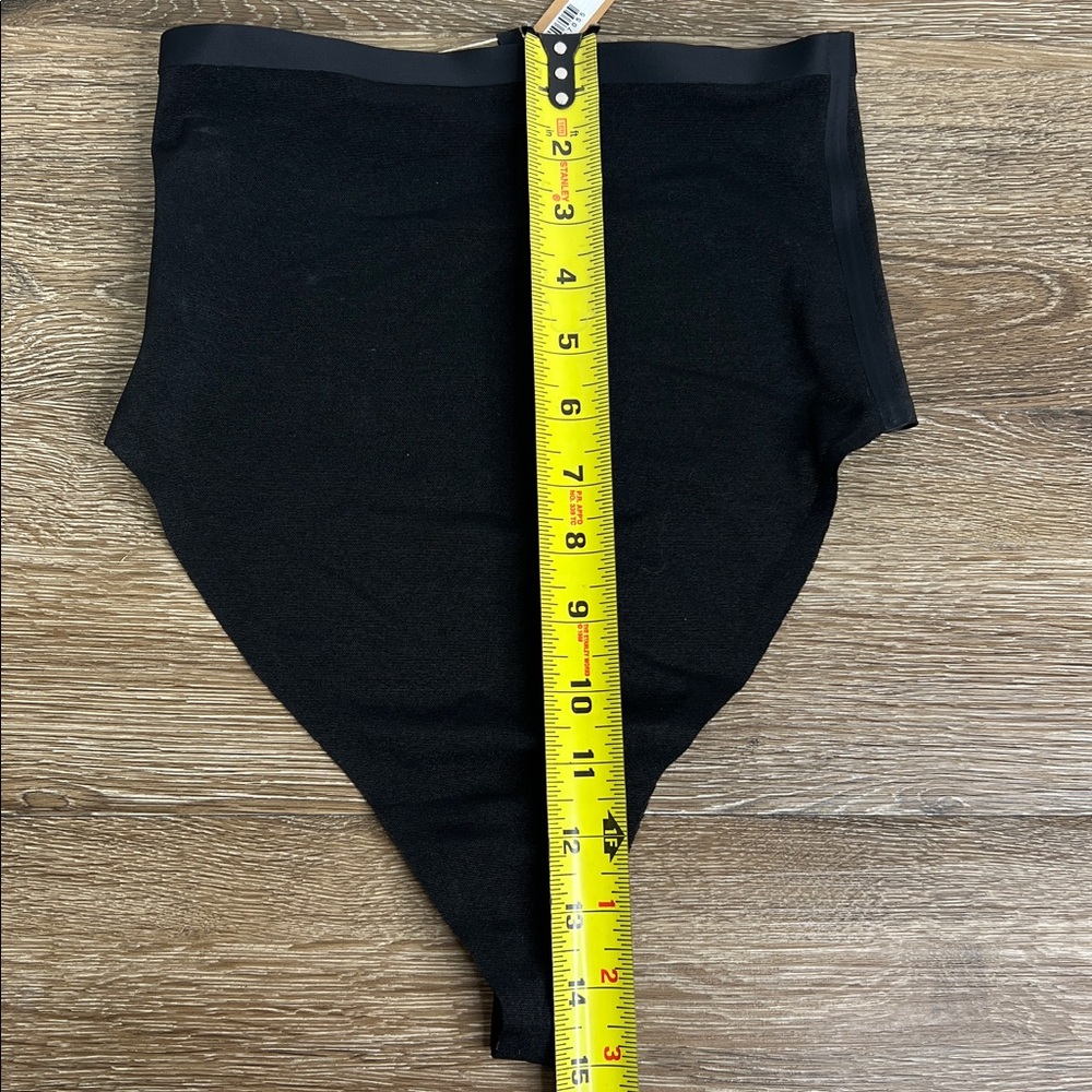 SKIMS Black High-Waist Thong Shapewear – Size Medium (NWT) - Picture 10 of 11